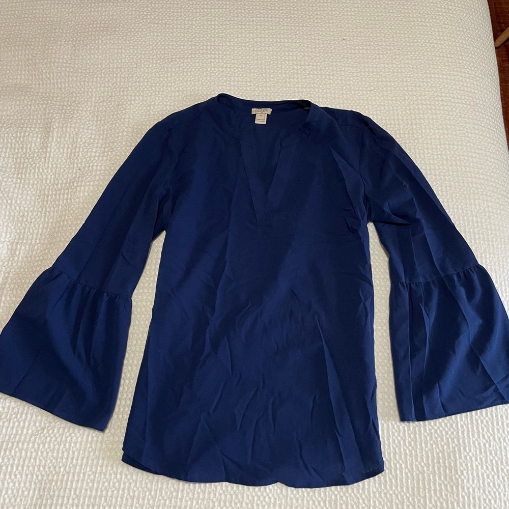 Women’s tunic blouse j crew XS